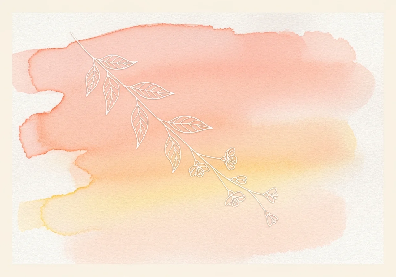 Hochsensibilität — Aquarell-Stimmungsbild