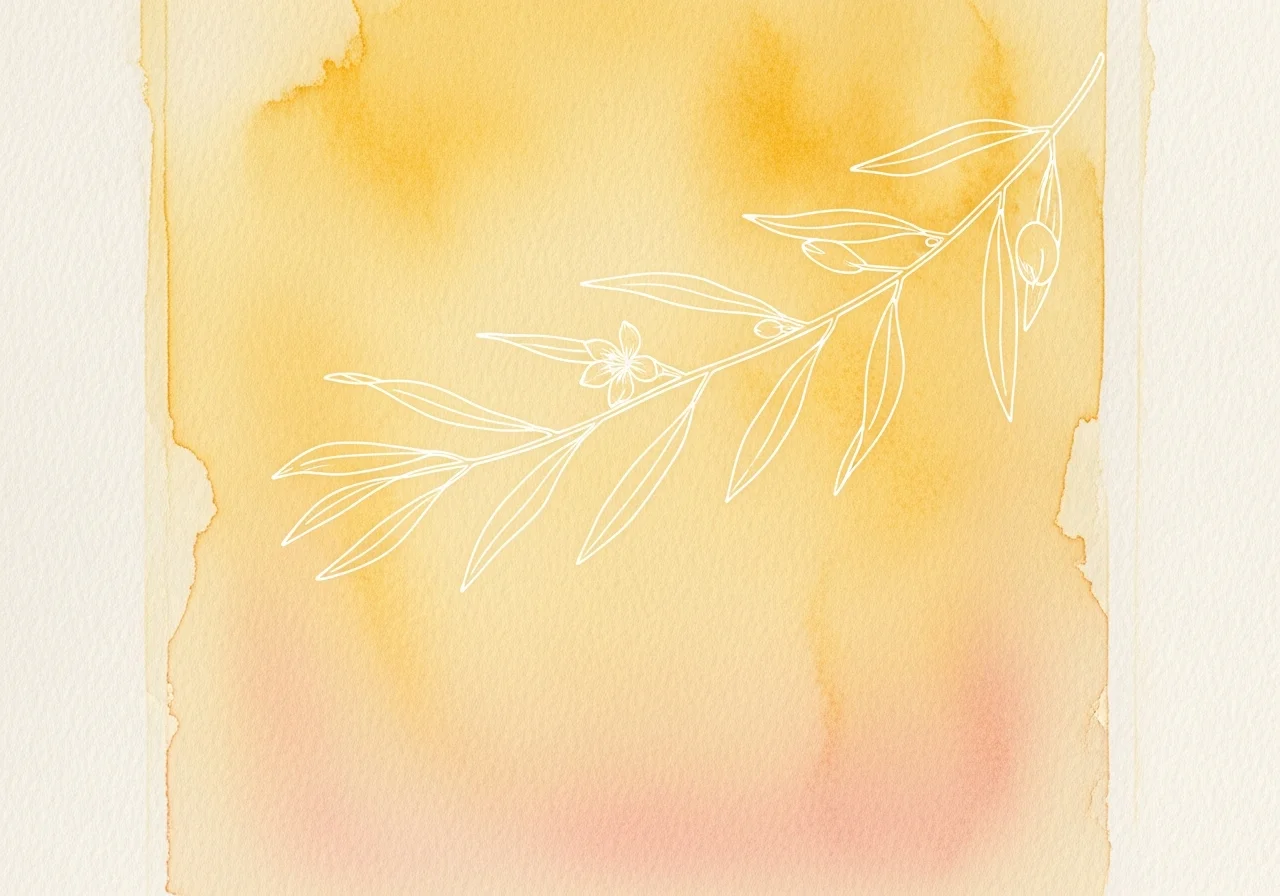 Mutterschaft — Aquarell-Stimmungsbild